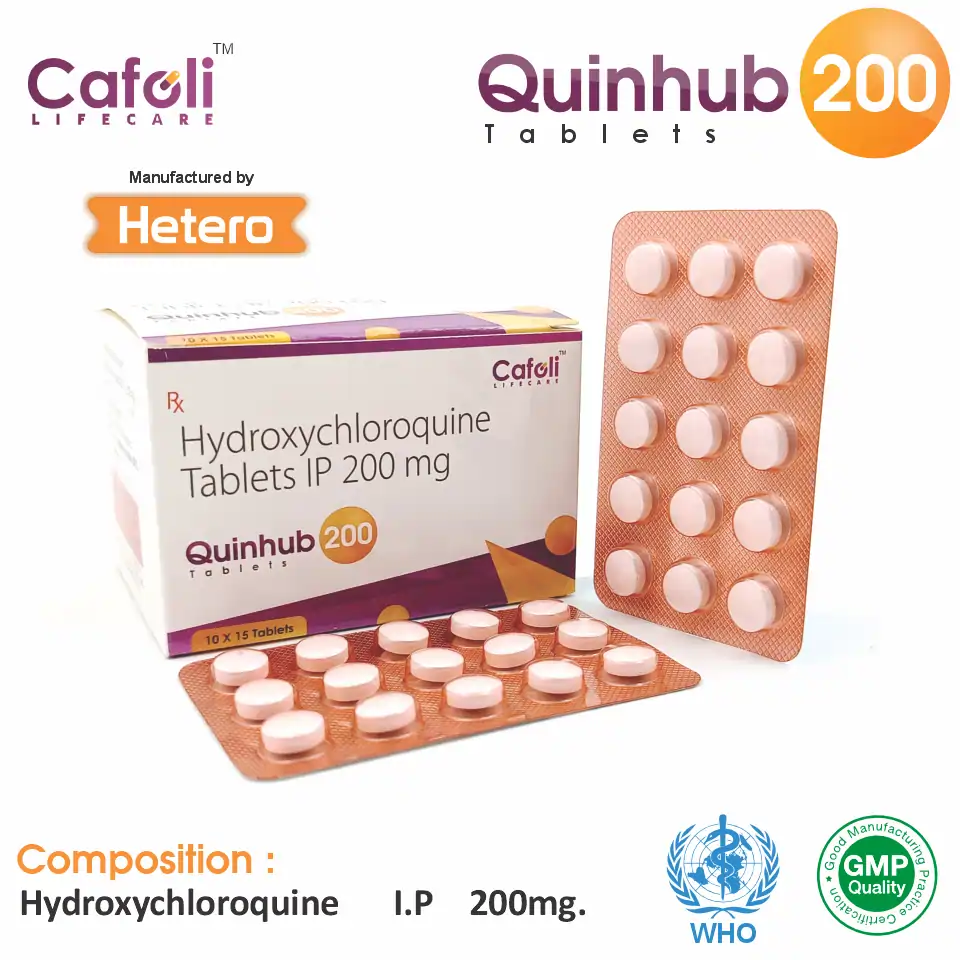 Hydroxychloroquine Tablet at the best price in PCD Pharma Franchise for, Autoimmune Disorders, and Malaria Treatment.